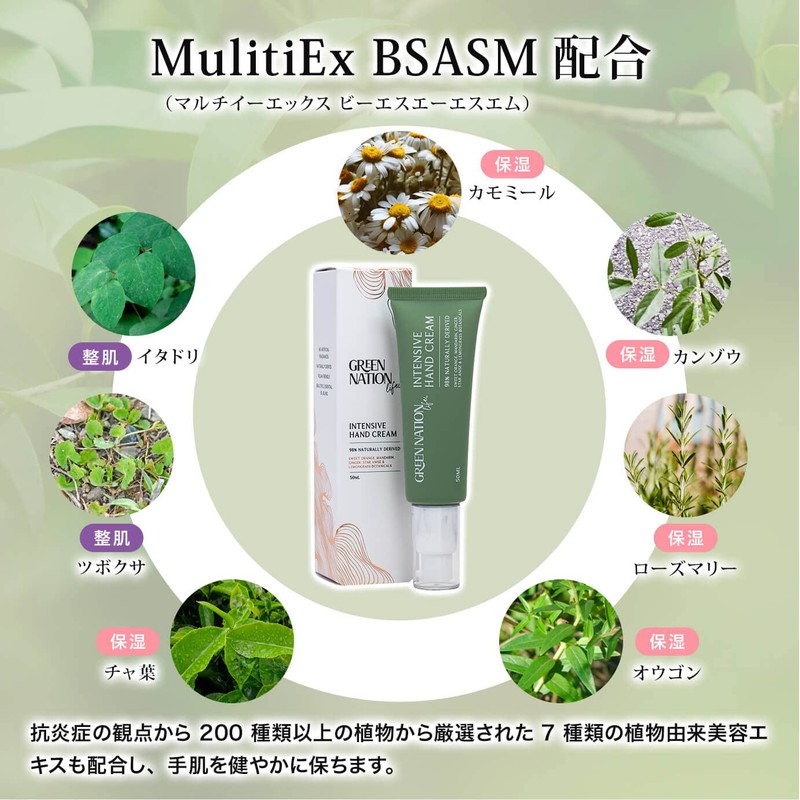 GREEN NATION LIFE - Intensive Hand Cream 50ml Sweet Orange