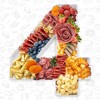 12inch Fillable Cardboard Tray Number Paper Mache Box for Charcuterie,