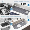 Flytime Silicone Sink Protectors for Kitchen Sink with Right Side