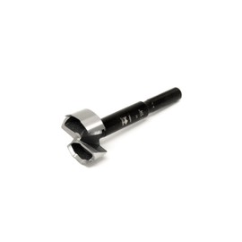 Fisch Black Shark Forged Steel Forstner Drill Bit for Woodworking, Precision Wave Design, Clean Cuts in Hardwoods, MDF, and Plywood, Made in Austria Size: 1-1/4 inches