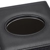 Sumnacon PU Leather Tissue Box Cover Modern Square Tissue Box