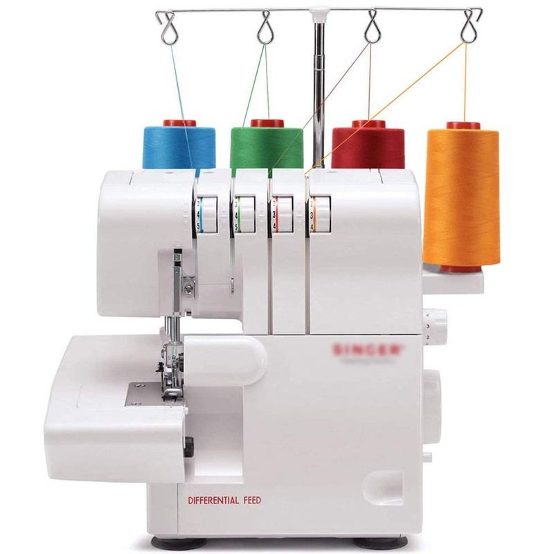 New brothread 5000M Roll/Set of 4 Lock Sewing Thread #60