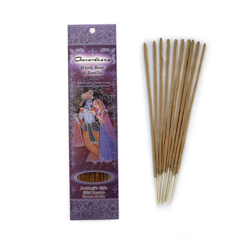 RAMAKRISHNANANDA Incense Stick Govardhana Loban, 1 EA