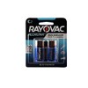 Rayovac Alkaline C Batteries, 814-2F, 2-Pack