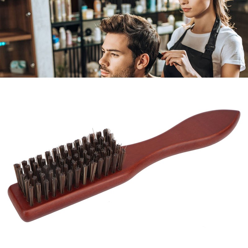 Barber Fade Brush, Beard Brush for Men, Face Shaving Brush,