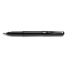 Pentel XGFKP/FP10 - Pocket Brush Blister-Pack Pinselstift mit 2 Patronen, schwarz