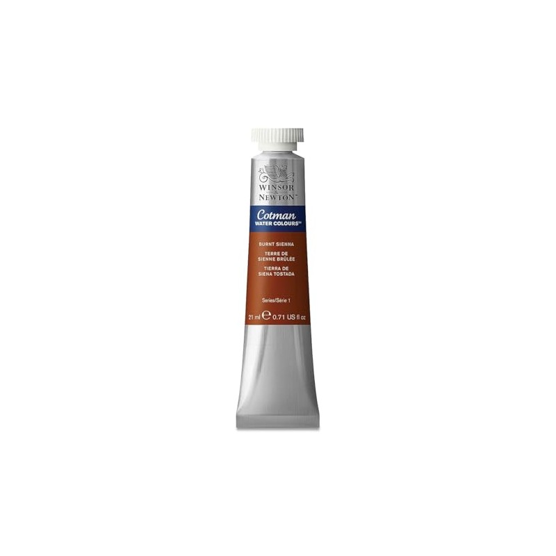 Winsor & Newton Cotman Watercolor Paint, 21ml (0.71-oz) Tube, Burnt