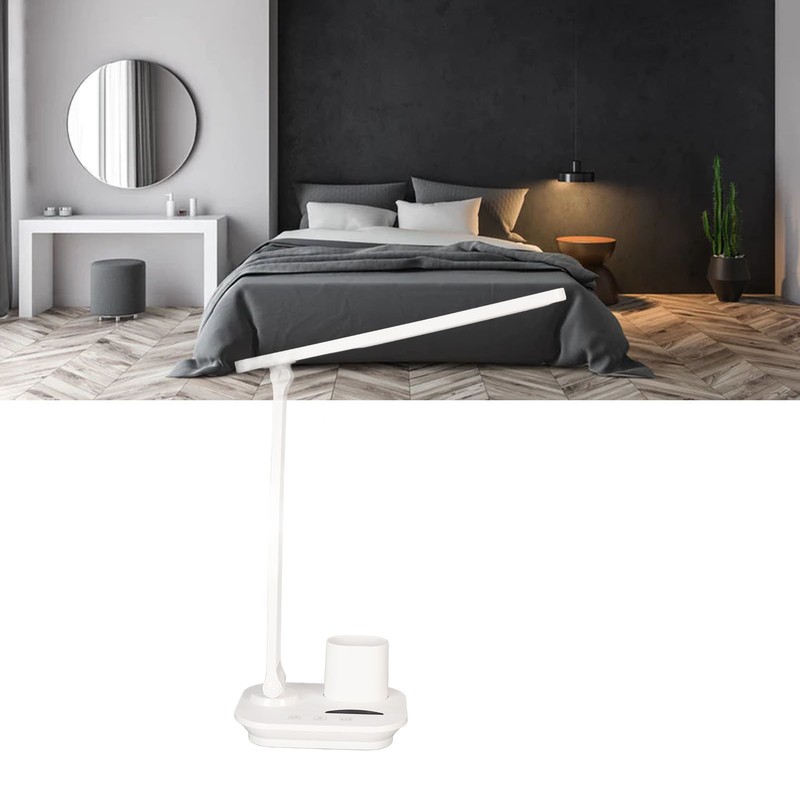 LED Desk Lamp 3 Colors Stepless Dimming Touch Control Eye