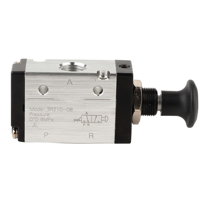 3R210‑08 2 Position 3 Way Pneumatic Air Hand Lever Operated