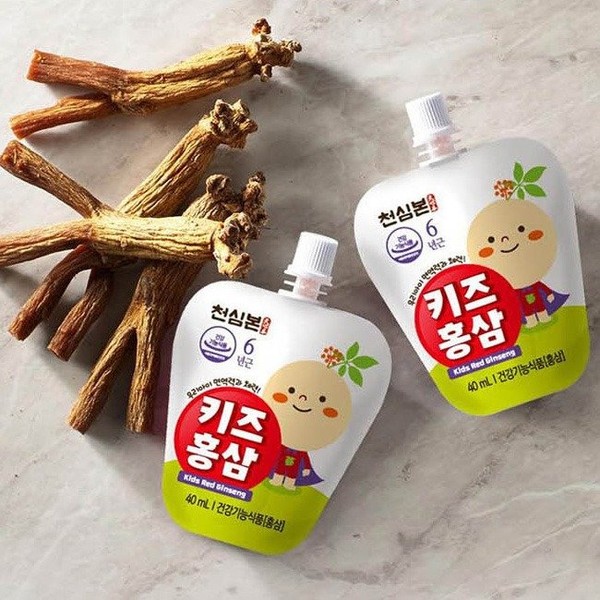 Cheonho NCare Cheonsimbon Kids Red Ginseng 40ml*30 packs / 천호엔케어