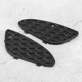 Pair of Front Bumper Grill Cover PA66 GF30 Mesh Grille 2118850353 Fit for E Class W211 E320 E350 E500 2003 to 2006 Bumper Grill Cover