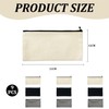 9-Piece Canvas Storage Bags, Graffitiable Storage Bags, Portable Storage Bags,