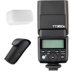 Godox TT350S Flash Speedlite for Sony Camera, 2.4G Wireless GN36 1/8000s HSS TTL Camera Flash Compatible for Sony Camera