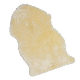 BORNINO HOME La fourrure d'agneau Nature accessoires de lit, doré