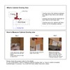 Vallecloud (4 Pack) 1-1/4 Inch Overlay Soft Close Cabinet Hinges,