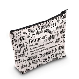 Banjo Player Gift Banjoist Definition Cosmetic Bag Drum Musical Instrument Gift (Banjoist Definition CA Bag)