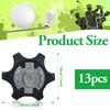 Golf Spikes Set, 13pcs Replacements Golf Shoe Spikes with Accessories