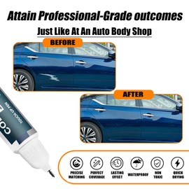RAY Deep Blue Pearl Touch Up Paint for Nissan, Car Paint Pen Scratch Repair Two-In-One Touch Up Paint, Premium Car Scratch Remover for Deep Scratches