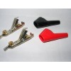 Network Supply red black test replacement clips butt set toner