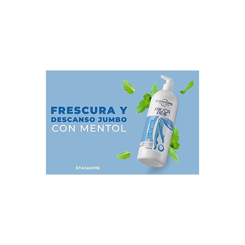 Lorelis Lab STANHOME Fresca Pie 930 ml. Crema para pies