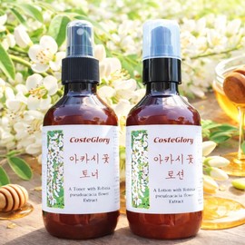 [160g UP] Akashi Flower Toner and Lotion Set Trouble Soothing / [160g UP]아카시꽃 토너와 로션 세트 트러블 진정