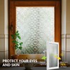 3D Stained Glass Window Film, Decorative Window Privacy Film for