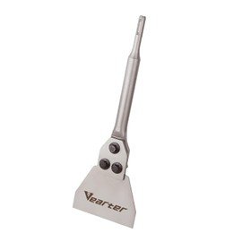 4''x12'' SDS Plus Shank Electric Hammer Floor Scraper Replaceable Blade Chisel Drill Bit for Tile Brick Concrete Removal