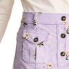 vineyard vines Girls' Corduroy Button-Front Skirt, Audrey Floral-Iris