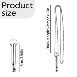 Tabanzhe Breathing Necklace for Anxiety Relief-2PCS Breathlace Mindful Stress Relief Necklaces for Breathing Exercises Meditation Whistle Anxiety Necklace Gift for Women Men