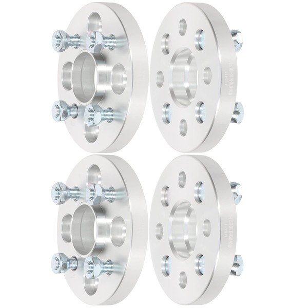 ECCPP 4PCS 4 Lug Wheel Spacers hubcentric 20mm 4x100mm to