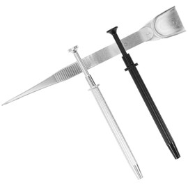 DOITOOL 1 Set Multi Use Stainless Steel Tweezers Non Slip Precision Nippers for Jewelry Making Electronics Crafts and More Durable and Lightweight Tool for Easy Handling