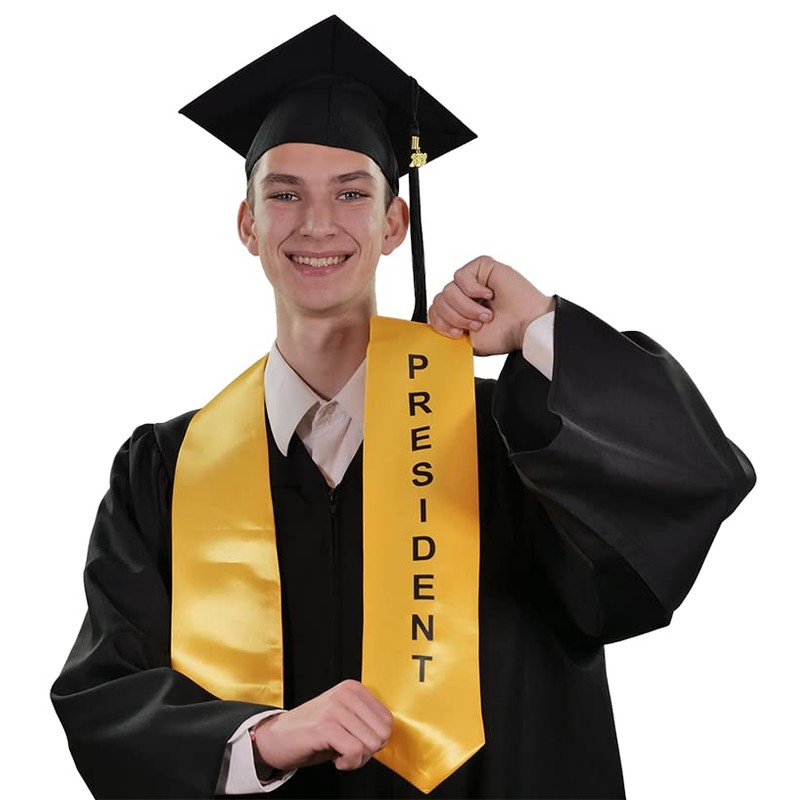 CLERKMANS Unisex Class Officer Graduation Stoles, Pointed Class Leadership Stoles