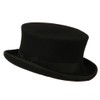 Men's Top Hat Wool Felt Hat - Black M
