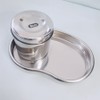 Real Beauty sanitary plate + sanitary bucket set, 1 set / 리얼뷰티 위생접시 + 위생통 세트, 1세트
