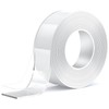 COSIMIXO Nano Tape, Clear Heavy Duty Double Sided Tape, 2mm
