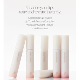 Heart Percent Dote On Mood All Cover Lip Base, Comfortable & Flawless Lip Tone & Texture Correction w/Lightweight Texture, #03. Nudy Pink