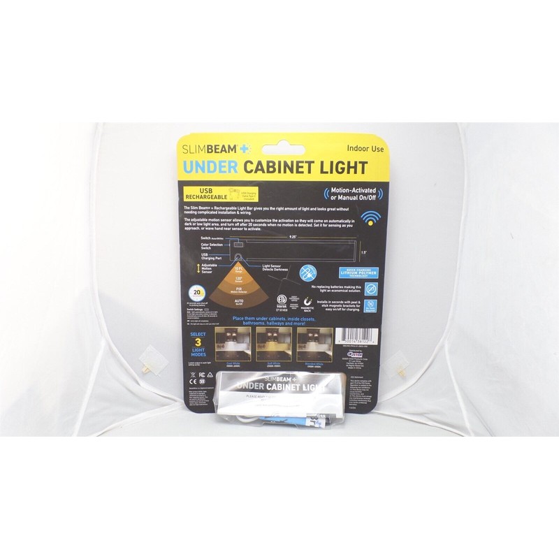 SENSOR BRITE SBUND-CD4 LED USB RECHARGEABLE UNDER CABINET NIGHT LIGHT