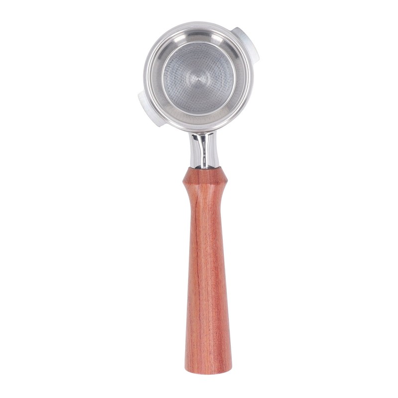 58mm Double Spouts Portafilter for Nuova Coffee Machines Stainless Steel