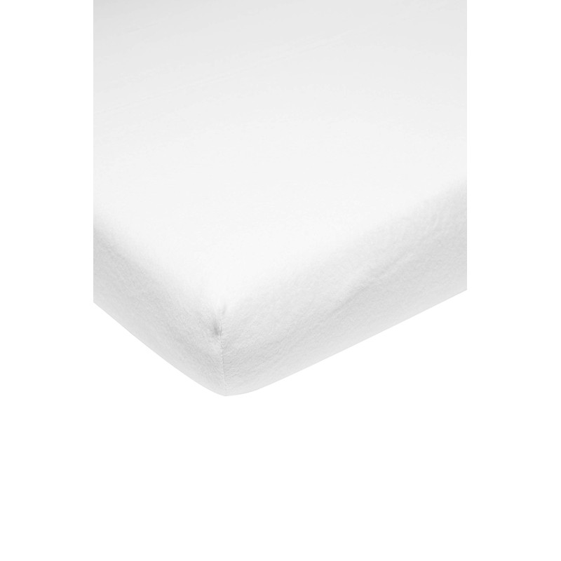 Meyco Baby Uni Molton Stretch Fitted Sheet for Cot Bed