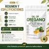 Aceite Oregano Semilla Negra 6000 Mg Sin Gluten 300