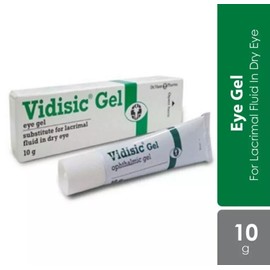 Vidisic 4pcs  Vidisic Eye Gel Lacrimal Fluid in Dry Eye Ophthalmic Gel Refreshing 10g