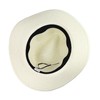 AQOKKA Summer Straw Fedora Hat for Women Men Travel Panama