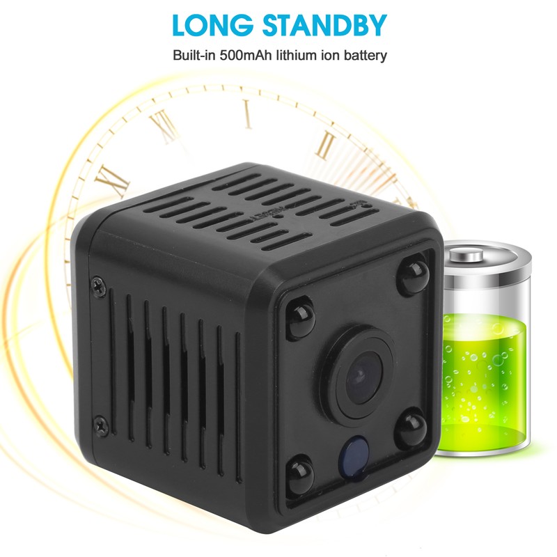 WIFI Mini Camera 1080P High Definition IR Night View Rechargeable