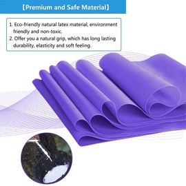 1.5m Elastic Yoga Stretch Resistance Bands Exercise Fitness Band AU