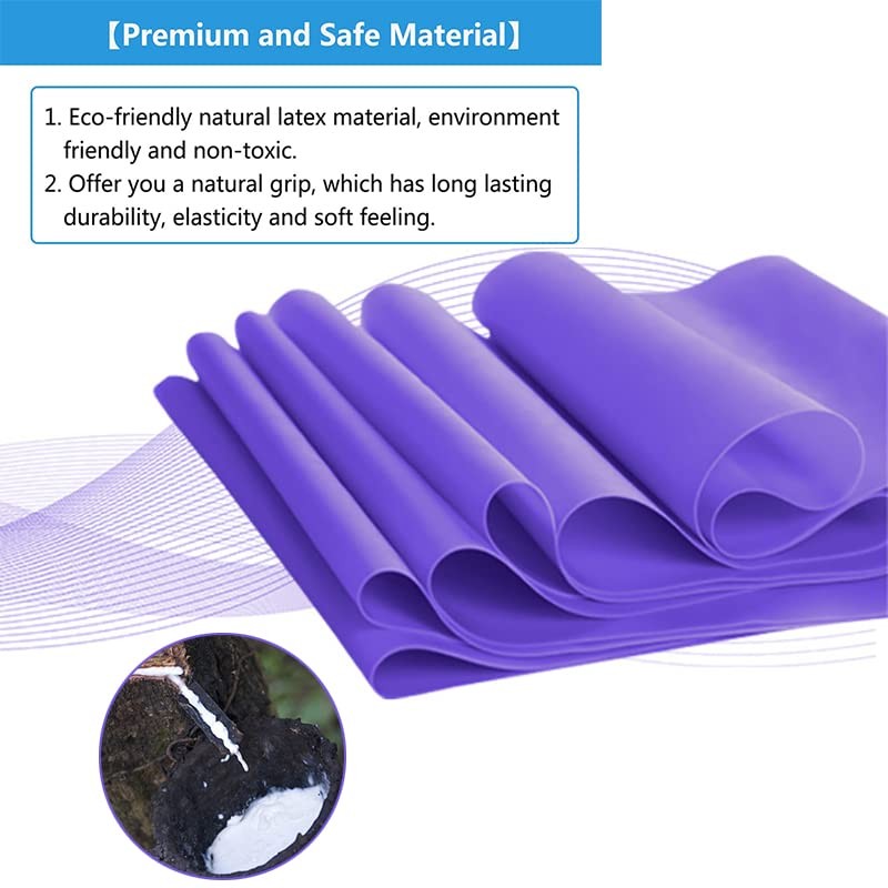 1.5m Elastic Yoga Stretch Resistance Bands Exercise Fitness Band AU