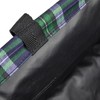 Household Essentials Plaid Utility Tote with Handles, Rectangular Krush Tote,