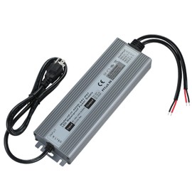 LED Power Supply 24V 400W IP67 Waterproof LED Driver 100-240V AC to 24V DC 16.67A Low Voltage Transformer Converter Power Adapter for Indoor Outdoor Any 24V LED Lights