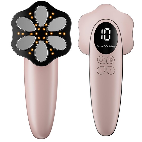 Depsoul Cordless Body Massager, Upgraded Handheld Massager for Belly, Waist,