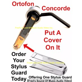 Ortofon Concorde Ortofon Cartridge Stylus Guard Cover & OM Needle Each sku6410