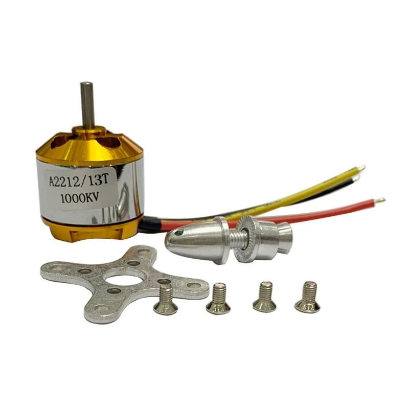 Brushless Motor for Fixed-Wing and Multicopter A2212 KV1000 Parts Included